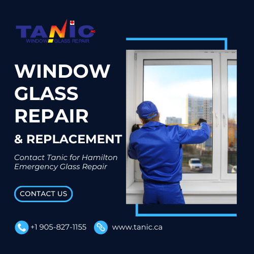 windows and glass repair Hamilton