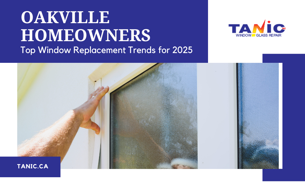 Discover the top window replacement trends for 2025 in Oakville. Upgrade your home's energy efficiency and curb appeal with modern window solutions.