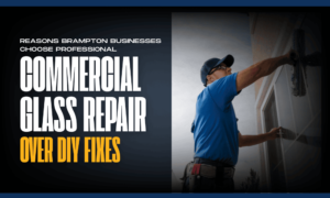 Professional Commercial Glass Repair Over DIY Fixes