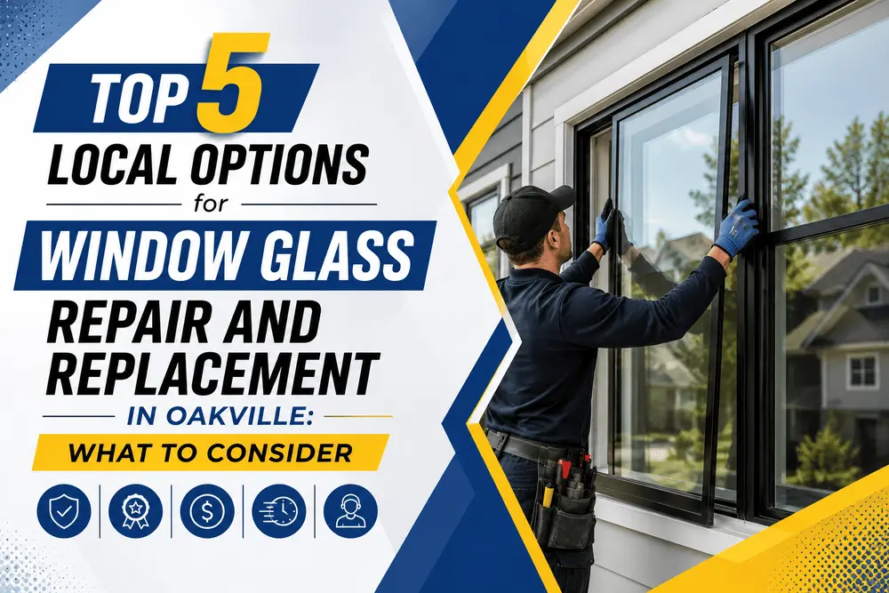 Top 5 Local Options for Window Glass Repair and Replacement in Oakville