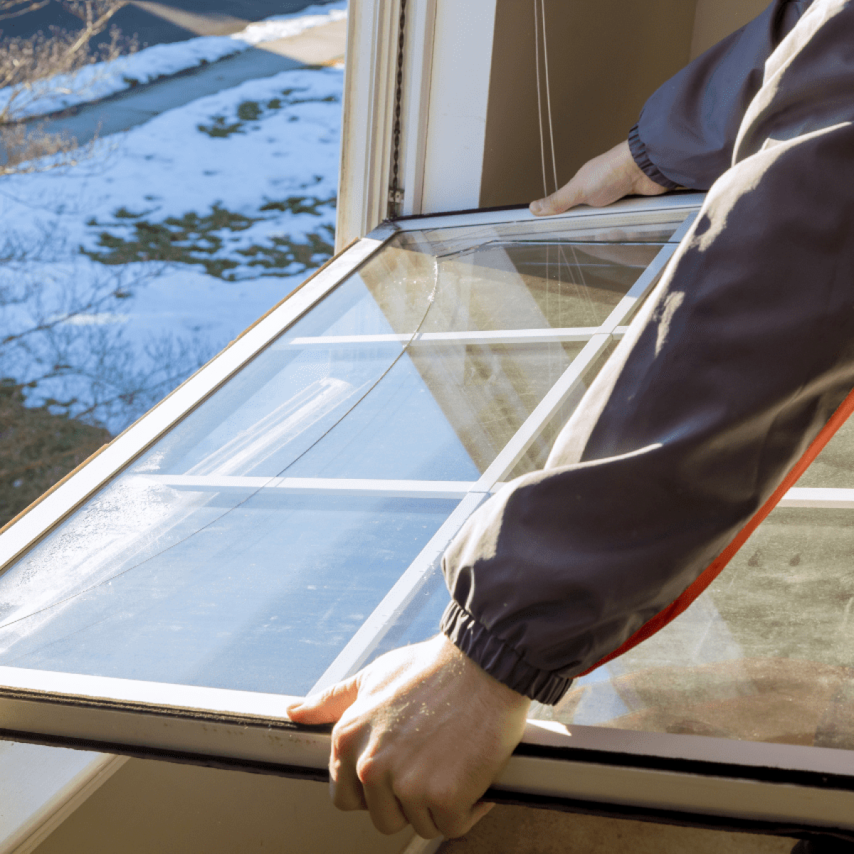 Industrial window glass repair and replacement services in Toronto for factories and warehouses.